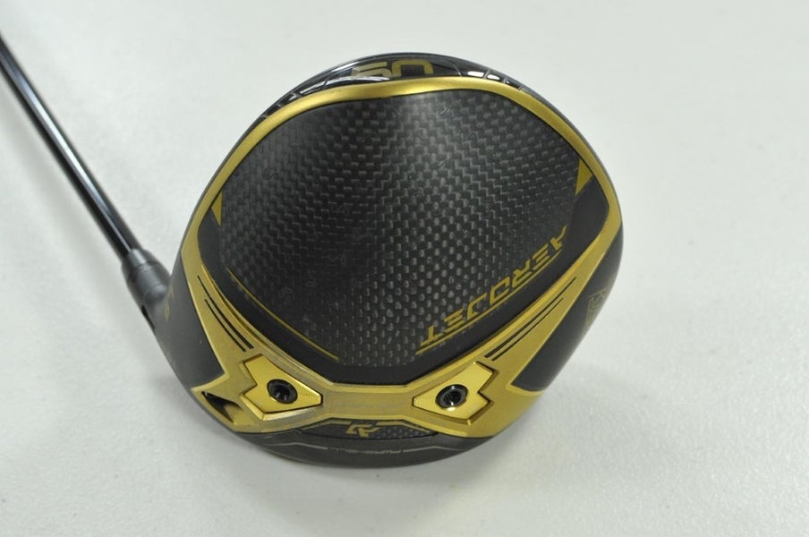 Cobra Aerojet LS Gold 50th 10.5* Driver X-Stiff Flex RH HZRDUS 6.5 70g  #203498