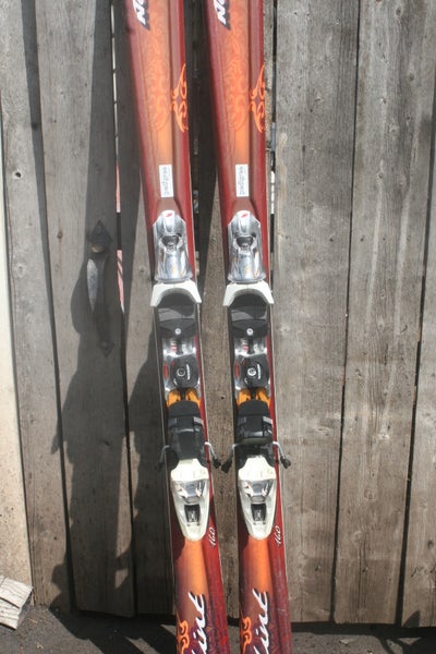 NORDICA MINT 160 cm Women Skis With Marker Adjustable Bindings