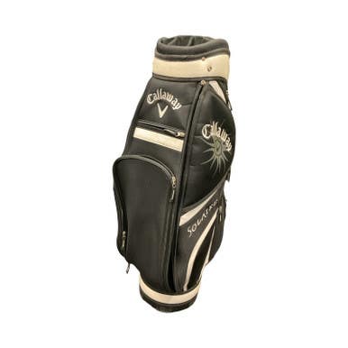 Used Callaway SOLAIRE 9-WELL Mens Cart Bag White 11859-S000026030