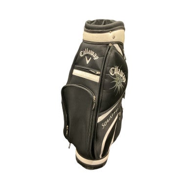 Used Callaway SOLAIRE 9-WELL Mens Cart Bag White 11859-S000026030