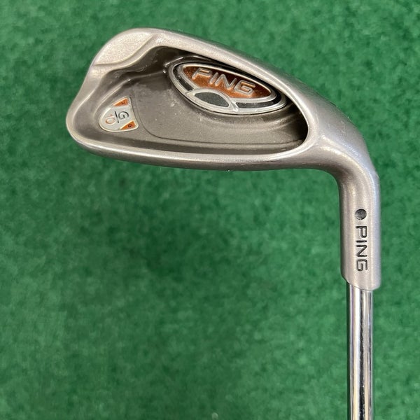 PING G10 50 Gap Wedge UW Black Dot AWT Stiff Flex Steel Men's Right Hand