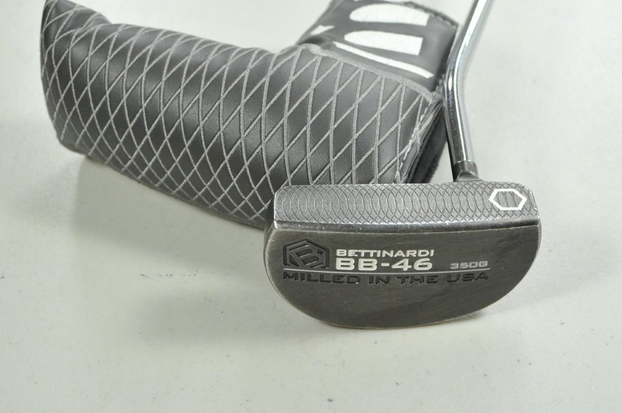 Bettinardi 2022 BB46 Graphite Gray PVD 34" Putter RH Steel with Cover # 203502