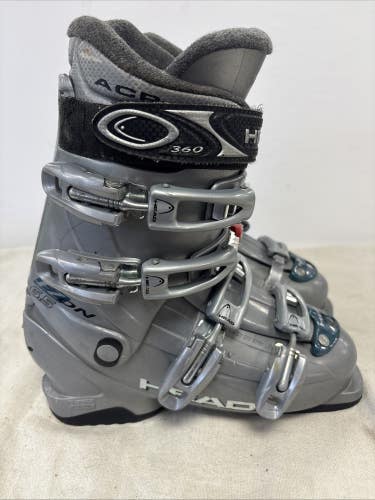 Mondo Size 23 US Size 5 / 6 HEAD EZ ON 6.5 Ski Boots c