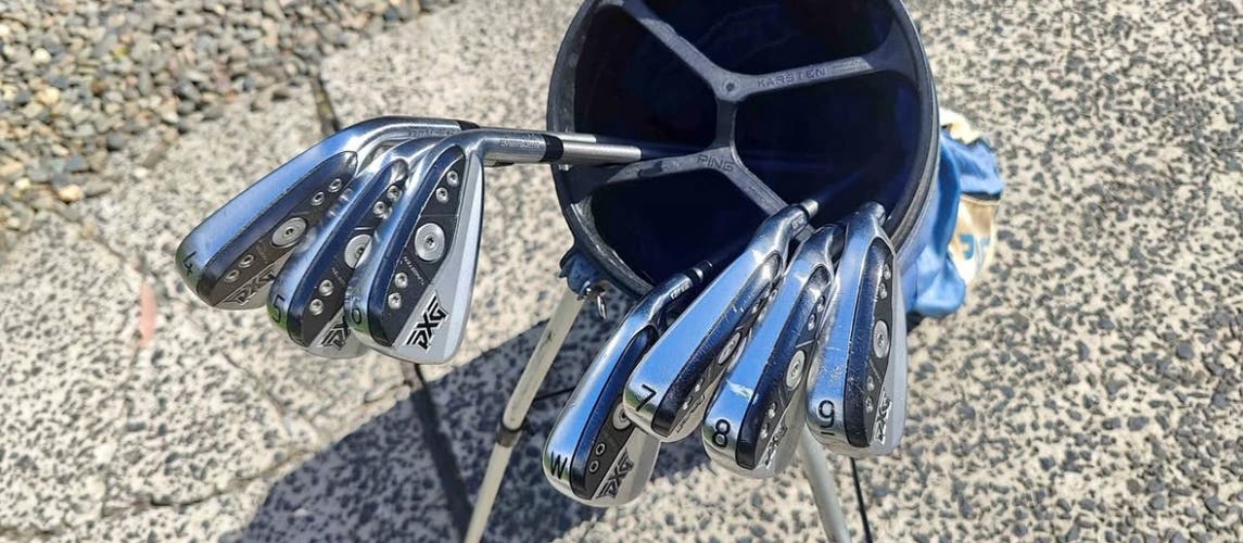 Men's PXG Right Handed Iron Set 7 Pieces Steel Shaft m