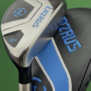 Lazrus LAZ1 Rescue 2-Hybrid 2H 15* Right Hand Graphite Regular Flex w/ Headcover