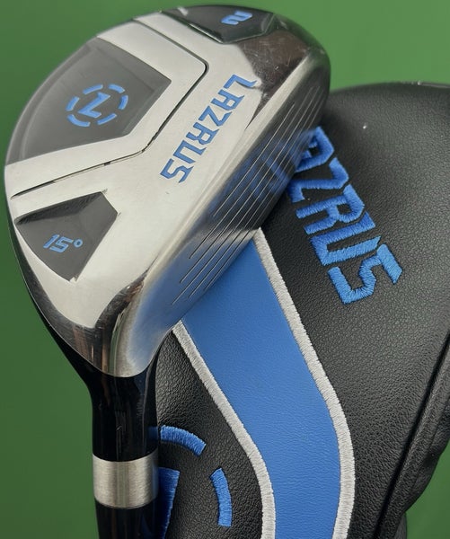 Lazrus LAZ1 Rescue 2-Hybrid 2H 15* Right Hand Graphite Regular Flex w/ Headcover