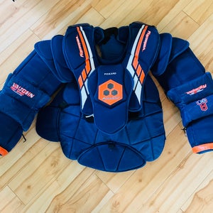 XL Vaughn VE8 Pro Carbon Goalie Chest Protector Pro Stock (Used)