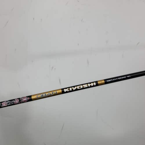 OBAN KIYOSHI BLACK 65 DRIVER SHAFT XSTIFF 65G TM TP TIP 43.75" VERYGOOD