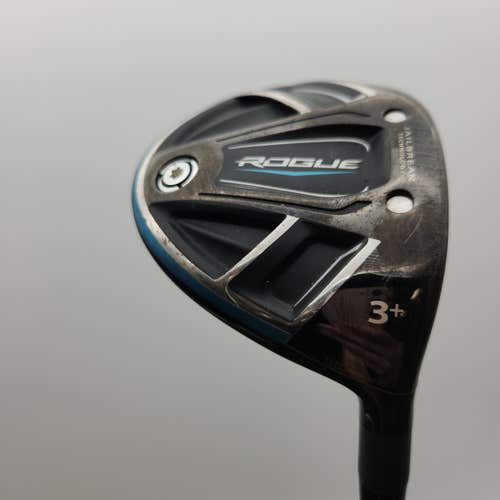 2018 CALLAWAY ROGUE 3HL WOOD TXSTFF FUJI ATMOS BLUE GOOD