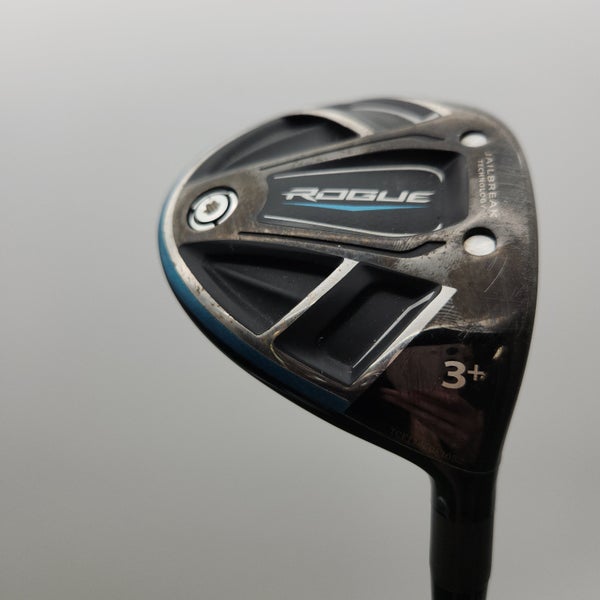 2018 CALLAWAY ROGUE 3HL WOOD TXSTFF FUJI ATMOS BLUE GOOD