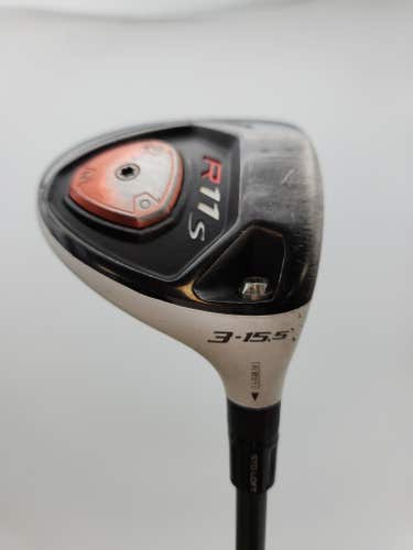 2012 TAYLORMADE R11S 3 WOOD 15.5* REG RIP PHENOM FAIR