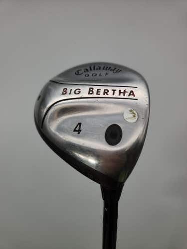 2004 CALLAWAY BIG BERTHA 4 WOOD REG RCH 75W FAIR