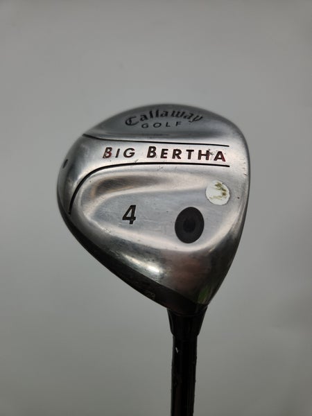 2004 CALLAWAY BIG BERTHA 4 WOOD REG RCH 75W FAIR