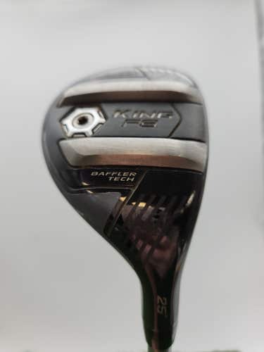 2018 COBRA KING F8 5 HYBRID 25* STIFF ALDILA ROGUE PRO SILVER 75 +HC GOOD