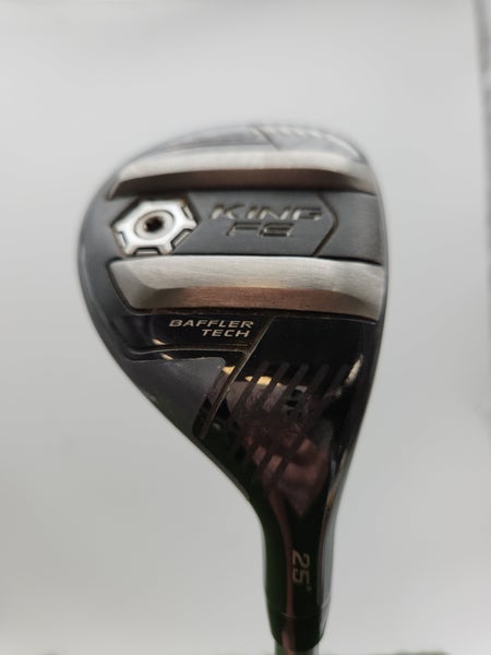 2018 COBRA KING F8 5 HYBRID 25* STIFF ALDILA ROGUE PRO SILVER 75 +HC GOOD
