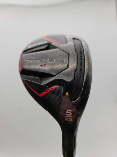 TAYLORMADE STEALTH 2 5 HYBRID 25* REG FUJI VENTUS TR RED 5 GOOD