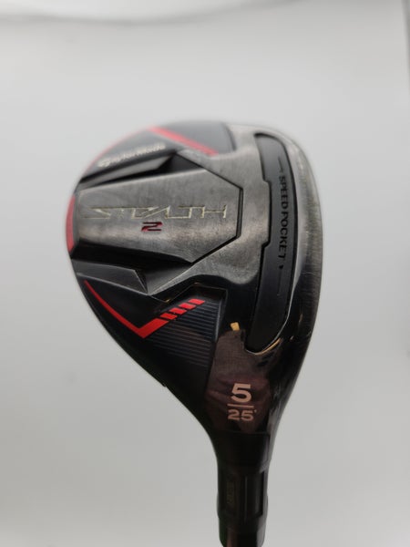 TAYLORMADE STEALTH 2 5 HYBRID 25* REG FUJI VENTUS TR RED 5 GOOD