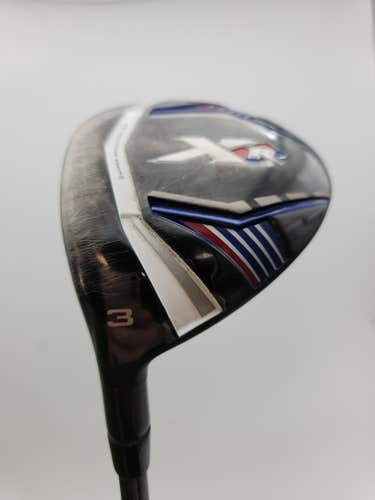 LEFTY 2015 CALLAWAY XR 3 WOOD STIFF PROJECTX SAN DIEGO 56G GOOD