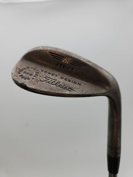 2009 TITLEIST VOKEY SPIN MILLED OIL CAN WEDGE 58*/8 WEDGEFLEX TT DYNAGOLD 35" GO