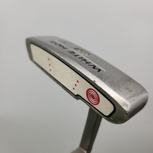 LEFTY 2011 ODYSSEY WHITE HOT XG 2.0 #1 PUTTER STEEL SHAFT 34" FAIR