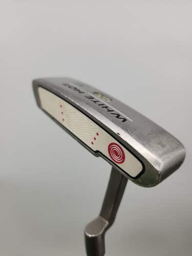 LEFTY 2011 ODYSSEY WHITE HOT XG 2.0 #1 PUTTER STEEL SHAFT 34" FAIR