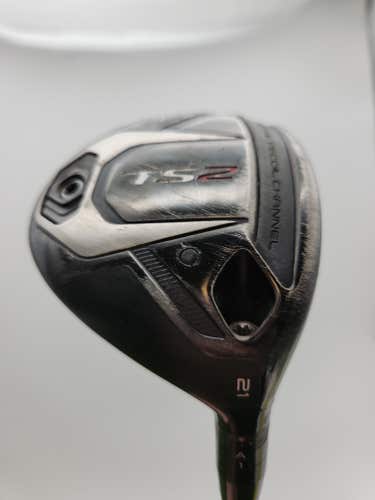 TITLEIST TS2 7 WOOD 21* LADIES MITSU KURO KAGE SILVER 40G +HC FAIR