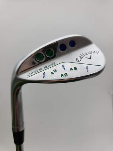 LEFTY 2023 CALLAWAY JAWS RAW WEDGE 54*/10S STIFF PROJECTX RIFLE 35" GOOD