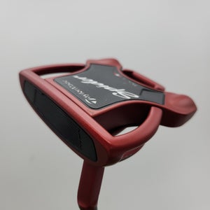 LEFTY 2018 TAYLORMADE SPIDER TOUR RED PUTTER 29" +HC VERYGOOD
