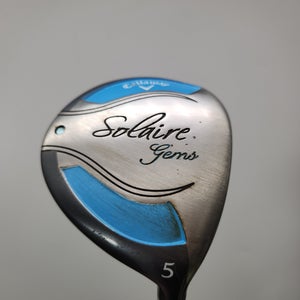 2014 CALLAWAY SOLAIRE GEMS 5 WOOD LADIES CALLAWAY 55  FAIR
