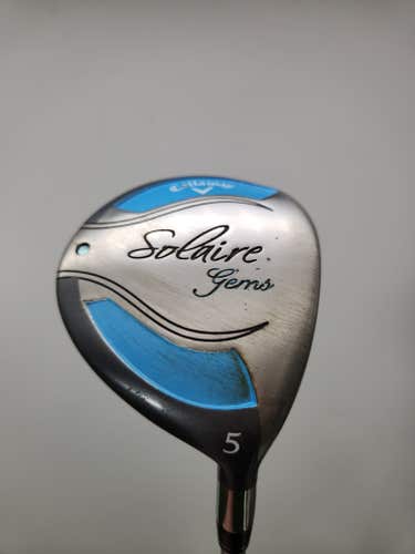 2014 CALLAWAY SOLAIRE GEMS 5 WOOD LADIES CALLAWAY 55  FAIR