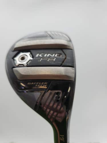2018 COBRA KING F8 3 HYBRID 19* STIFF ALDILA ROGUE PRO SILVER 75 +HC GOOD