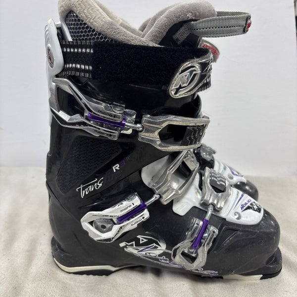 Mondo Size 24.5 US Womens Size 7.5 NORDICA TRANS FIRE R3 Ski Boots     c