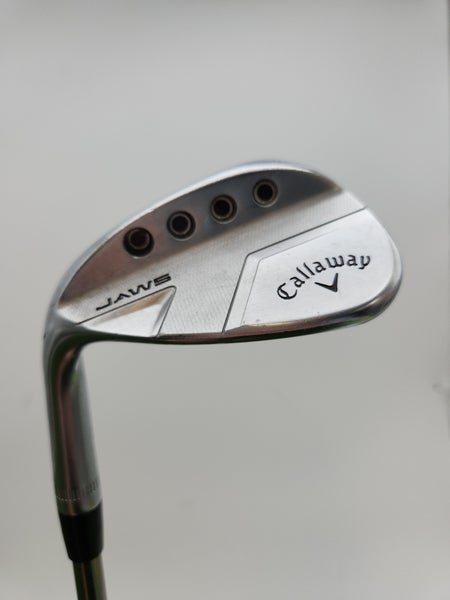 LEFTY 2021 CALLAWAY JAWS FULL TOE WEDGE 56*/12 SENIOR UST RECOIL 35" VERYGOOD