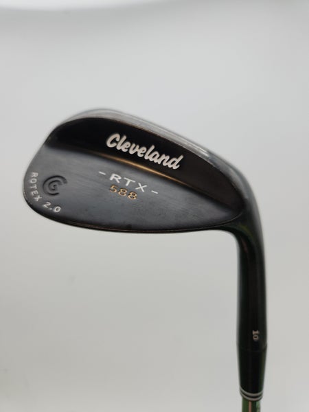 2010 CLEVELAND CG15 BLACK PEARL WEDGE 50*/10 WEDGEFLEX TT DYNAGOLD 35.5" GOOD