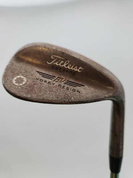 2009 TITLEIST VOKEY SPIN MILLED OIL CAN WEDGE 58*/08 WEDGEFLEX DYNGOLD 35" GOOD