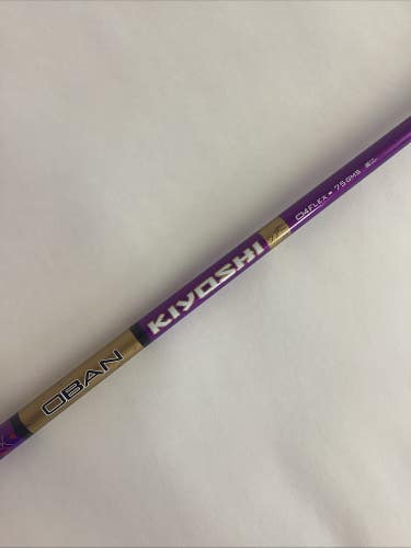 Oban Kiyoshi Purple 04 Flex 75 Grams Fairway Wood Shaft 42-7/8 Inches TaylorMad