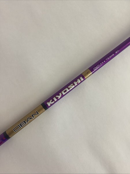 Oban Kiyoshi Purple 04 Flex 75 Grams Fairway Wood Shaft 42-7/8 Inches TaylorMad