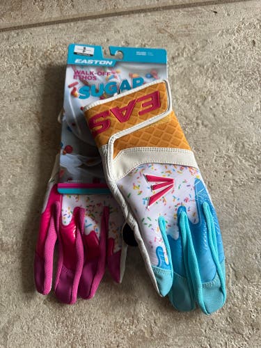 Small Easton Walk off Batting Gloves (New)