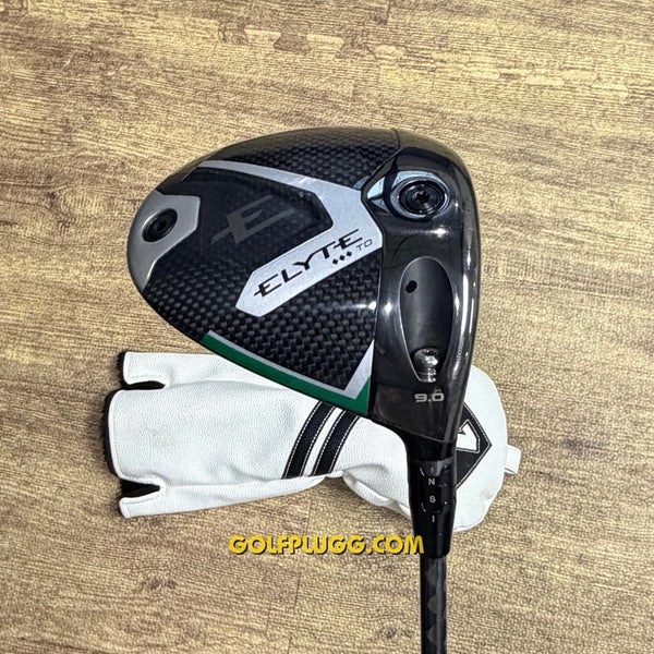9 Driver- Callaway Elyte Triple Diamond w/ Headcover / Aretera, X Stiff (2400)