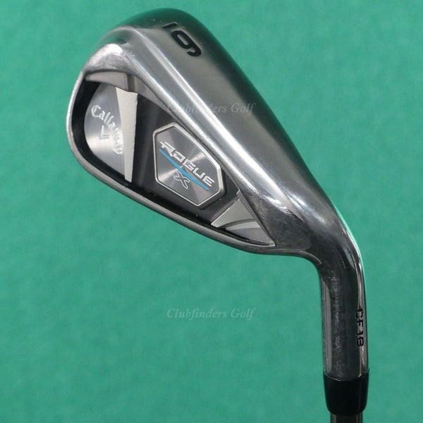 Callaway Rogue X CF18 Single 6 Iron UST Recoil ESX 460 F3 Graphite Regular