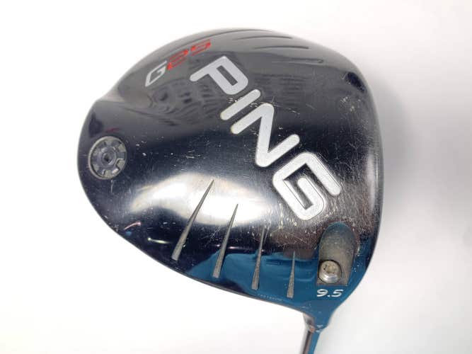 Ping G25 Driver 9.5* Aldila RIP Phenom 50g Stiff Graphite Mens RH