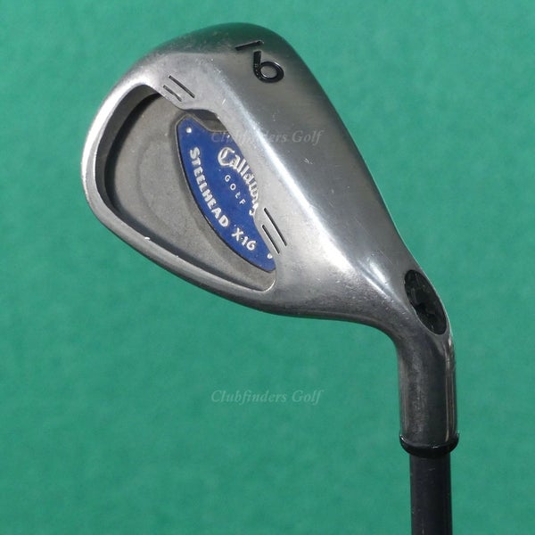 Callaway Steelhead X-16 Single 9 Iron Factory System CW75 Graphite Regular