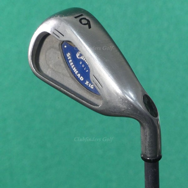 Callaway Steelhead X-16 Single 6 Iron Factory System CW75 Graphite Regular