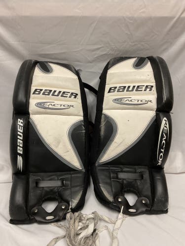 24" Bauer Reactor 1000 Goalie Leg Pads (Used)