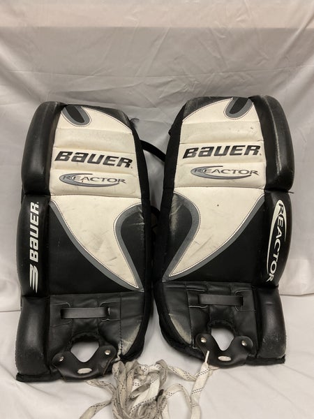 24" Bauer Reactor 1000 Goalie Leg Pads (Used)