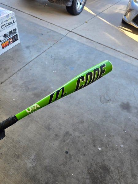 Marucci Code Alloy USABat Certified Bat (-10) 20 oz 30" (Used)