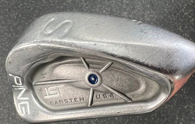 Used Ping IST BLUE DOT Golf Wedge Mens RH Sand Wedge 11497-S000152580