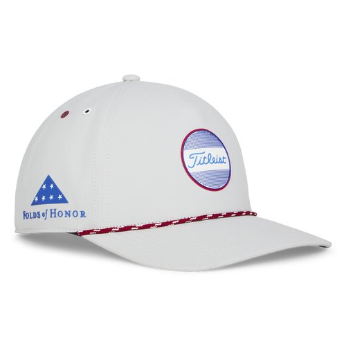 TITLEIST BOARDWALK FOLDS OF HONOR ROPE HAT