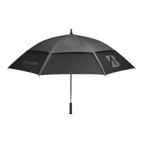 BRIDGESTONE GOLF 62 DUAL CANOPY 2025 TOUR UMBRELLA GREY/BLACK