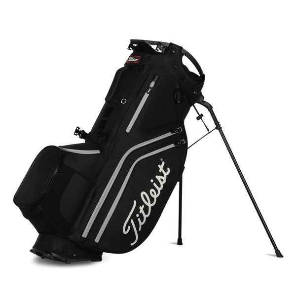TITLEIST HYBRID 14 STAND BAG BLACK/GREY